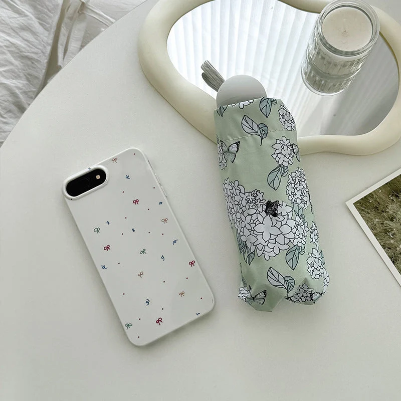 Dame Faltbar paraply med innovativt blomsterdesign Luvikno
