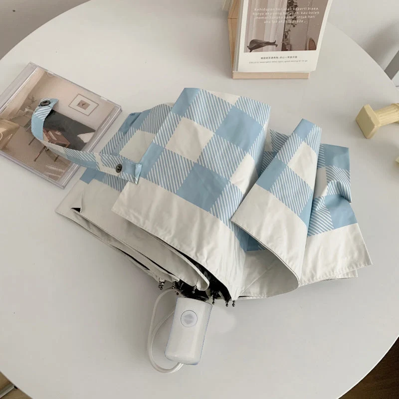 Dame sammenleggbart paraply med spesiell design Luvikno
