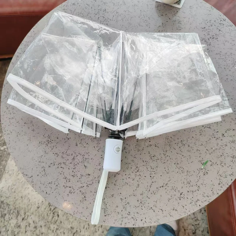 Dame Gjennomsiktig Regnparaply Luvikno