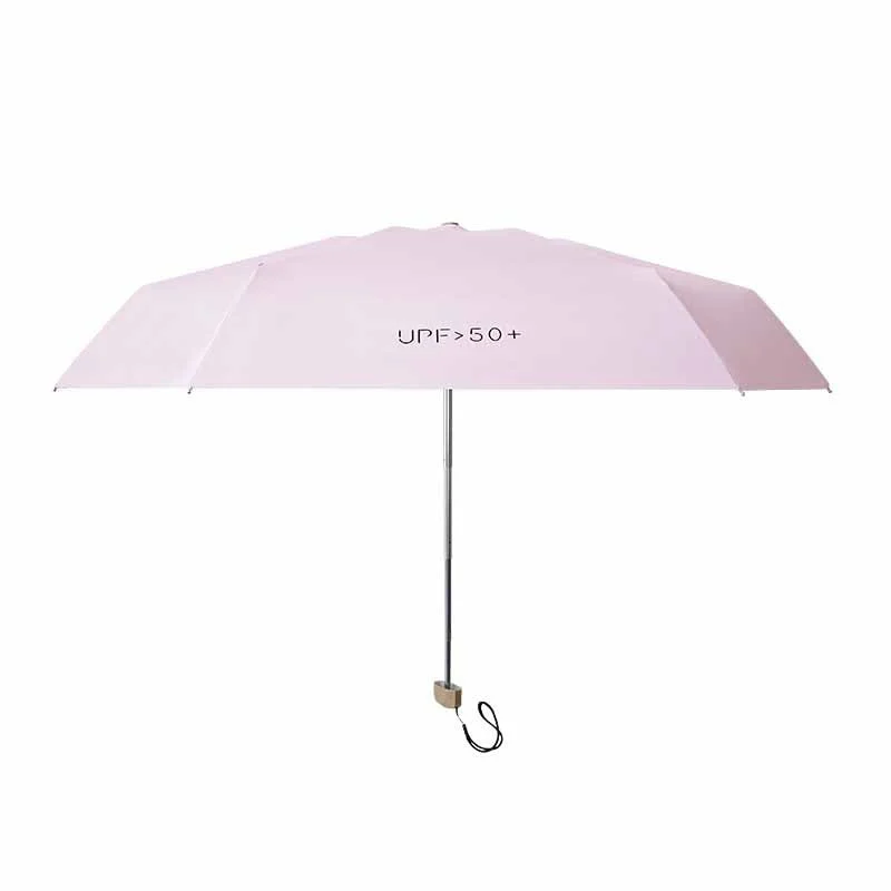 Dame UV-beskyttelse paraply med intelligent sammenleggingsmekanisme Luvikno