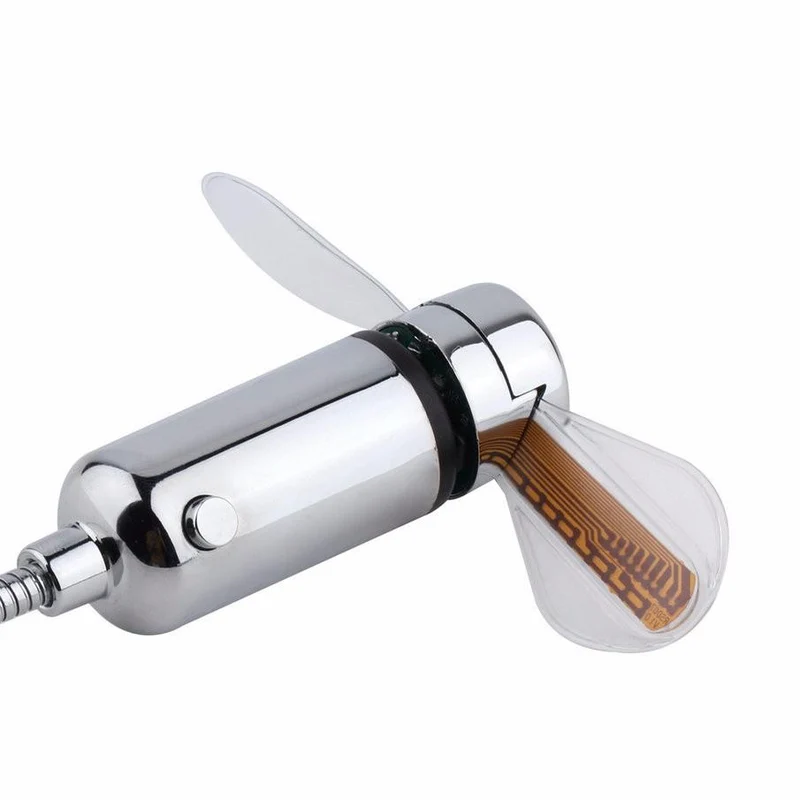 USB Mini Vifte med LED Tid | Luvikno