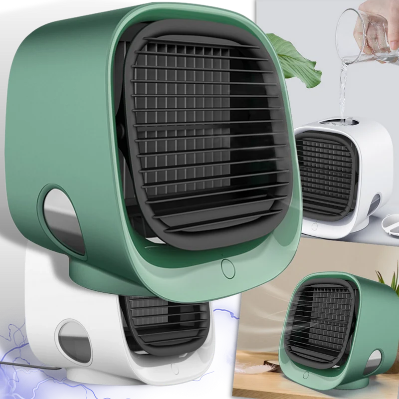 Mini USB Air Cooler and Humidifier | Luvikno