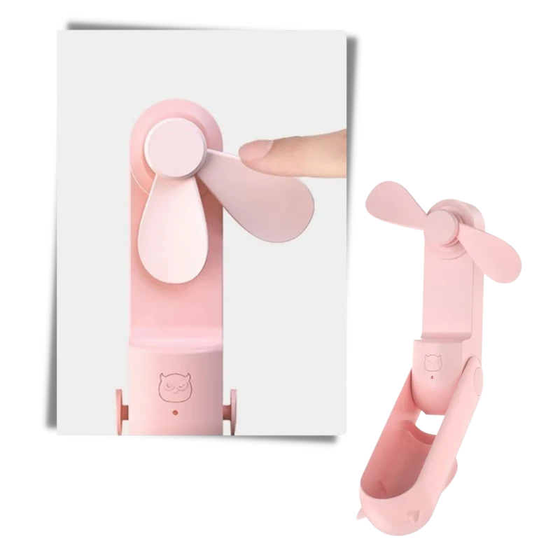 Håndholdt Mini Vifte med USB | Luvikno