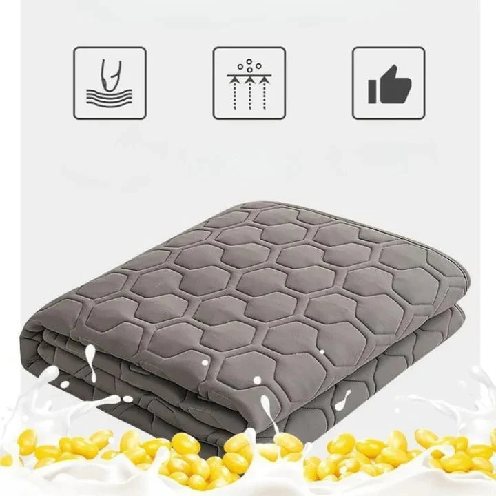 Quilted Cooling Mattress Pad med Høydensitets Kjølefiber | Luvikno