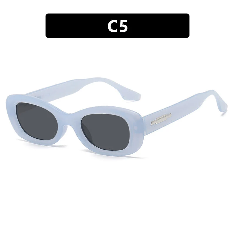 Dame moteriktig solbrille i trendy retro-stil med UV-beskyttelse Luvikno