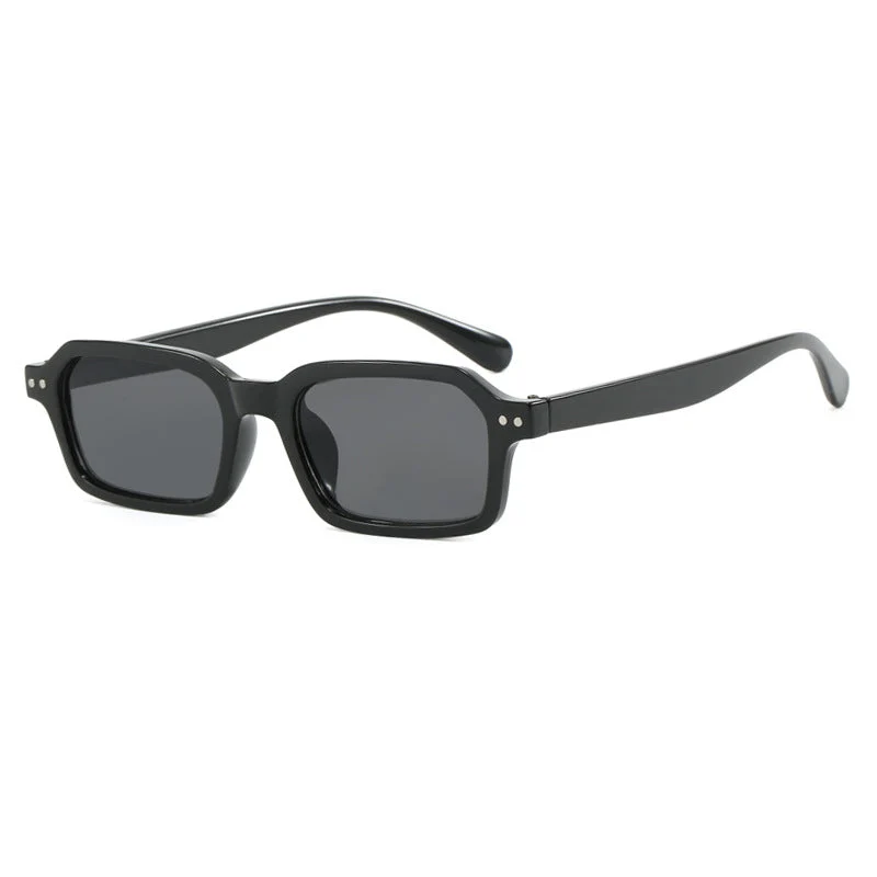 Dame moterik quadratisk solbrille i urban design Luvikno