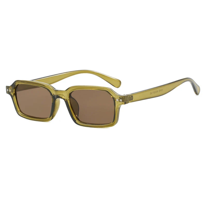 Dame moterik quadratisk solbrille i urban design Luvikno