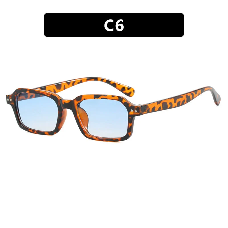 Dame moterik quadratisk solbrille i urban design Luvikno