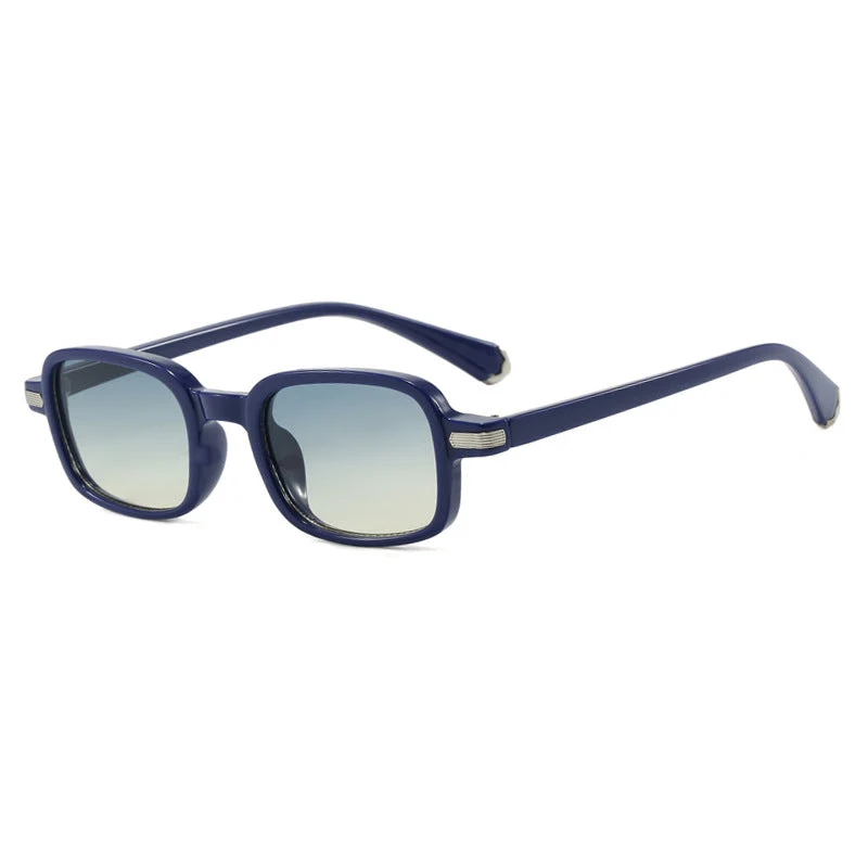 Dame moteriktig kvadratisk solbrille i trendy skilpadde-design Luvikno