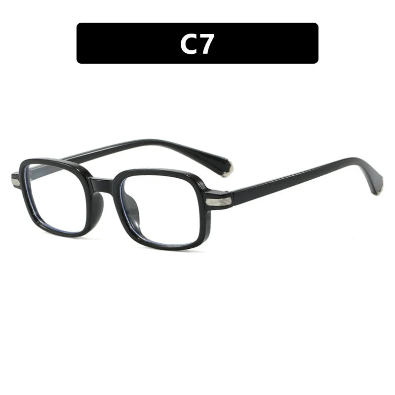 Dame moteriktig kvadratisk solbrille i trendy skilpadde-design Luvikno