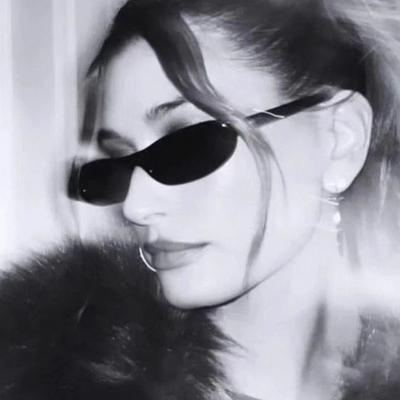 Dame moteriktig Cat-Eye solbrille med UV-beskyttelse og moderne design Luvikno