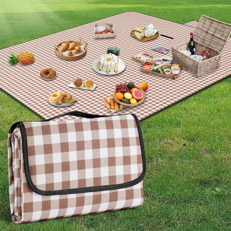 Damer Faltbare Picknickteppe med bærehåndtak Luvikno