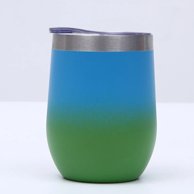 Unisex rustfritt stål isolerte vinglass Luvikno
