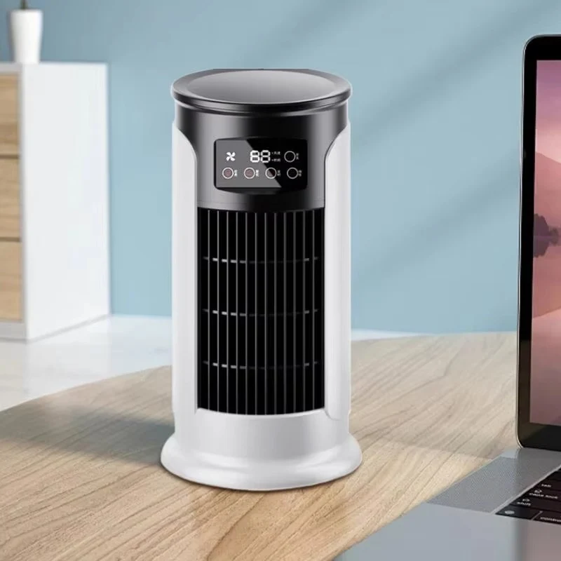 Bærbare klimaanlegg vifte fordampningskjøler USB stille timer romkjøling liten 10 oz vanntank personlig kjøler justerbar | Luvikno