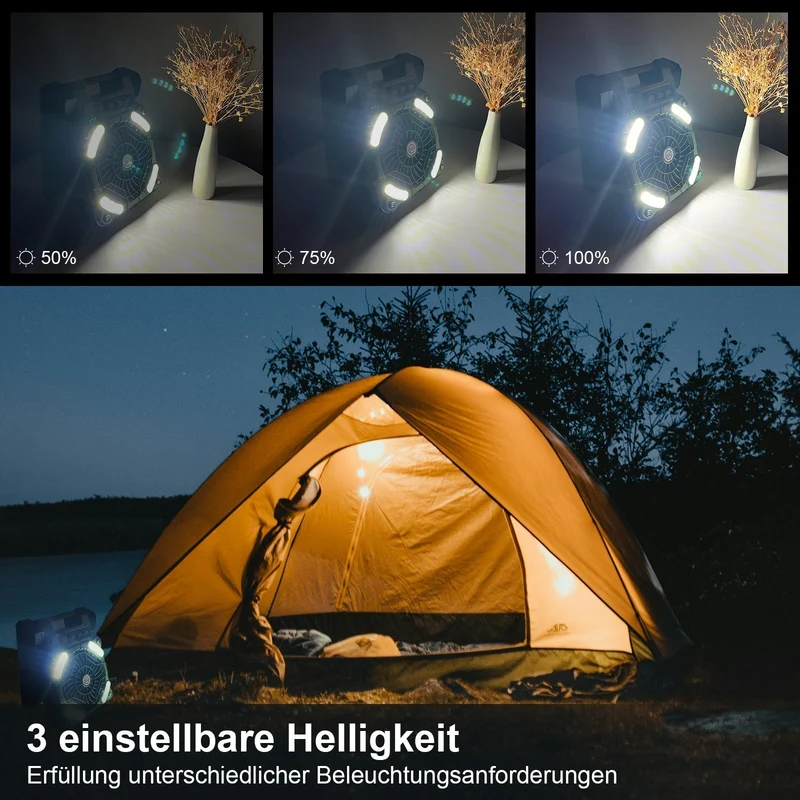 SolarWhirl™ Camp Cool Companion | Luvikno