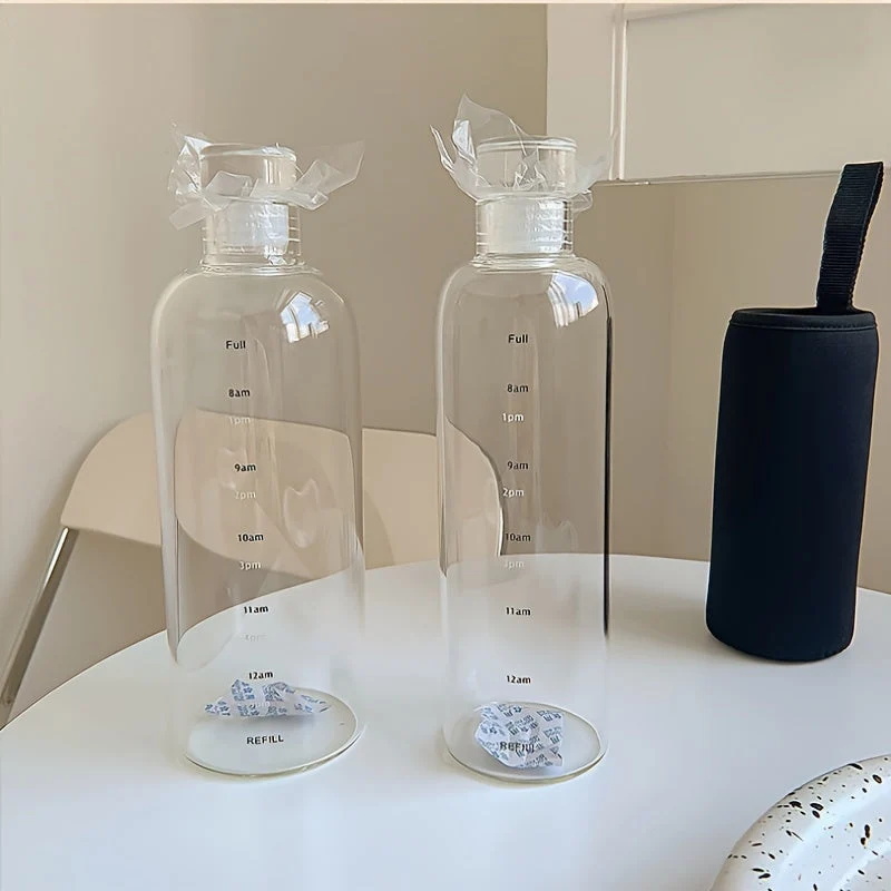 Vannflaske med tidsmarkeringer 500/700 ml | Luvikno