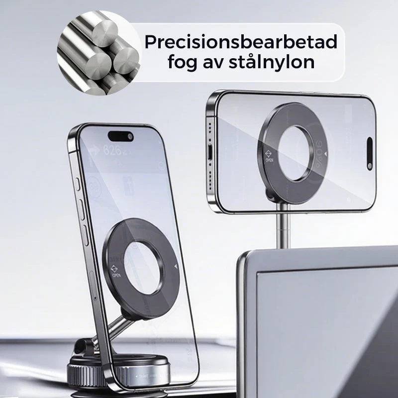LumaTrust Magnetisk Bil Telefonholder med Vakuum Sugekraft | Luvikno