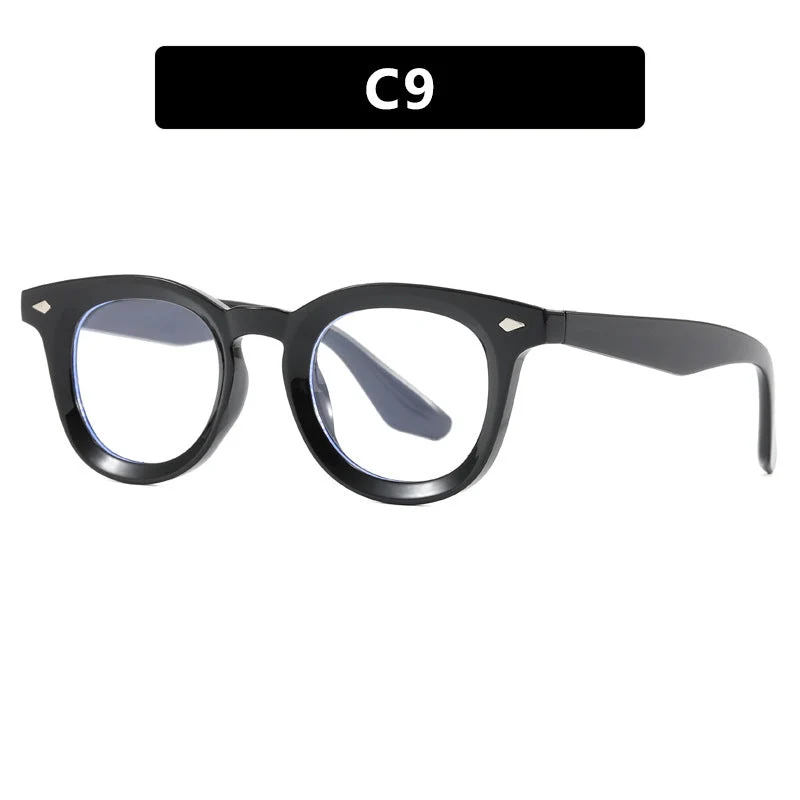 Damen modische Cat-Eye solbrille med transparent ramme Luvikno