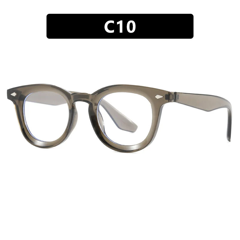 Damen modische Cat-Eye solbrille med transparent ramme Luvikno