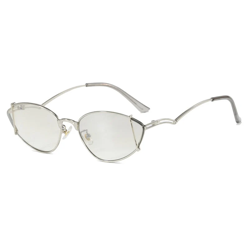 Dame moteriktig Cat-Eye solbrille Luvikno