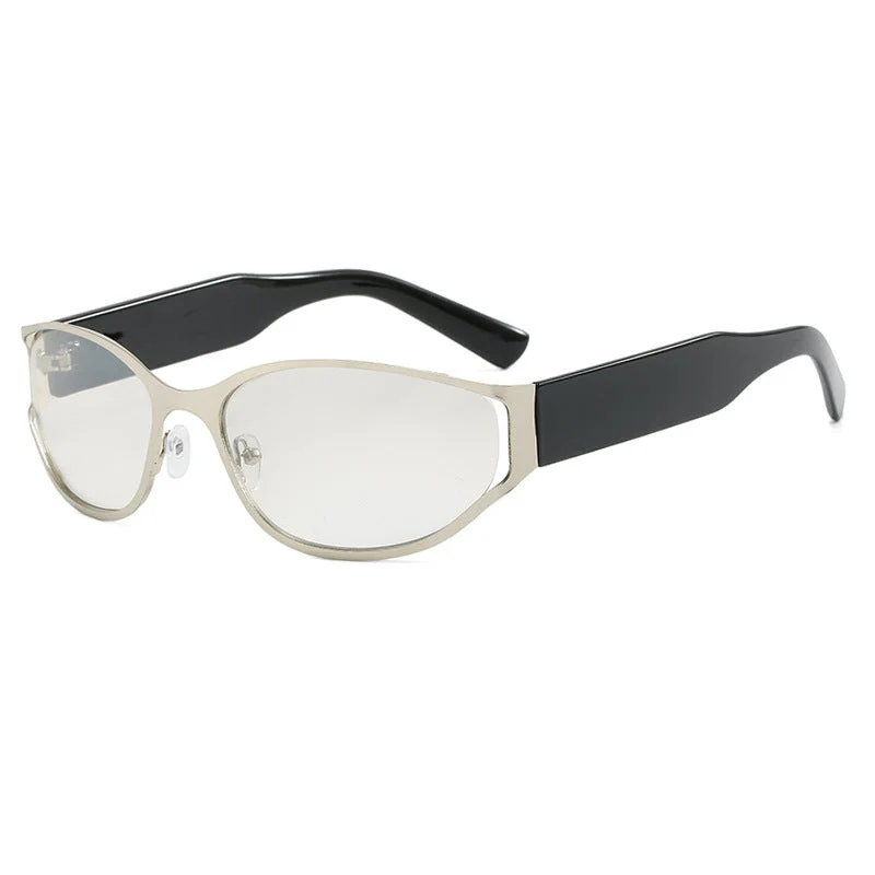 Dame moderne solbriller med elegante konturer og beskyttende UV-filter Luvikno