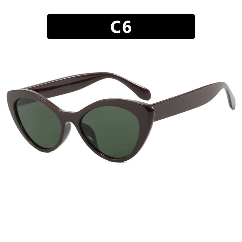 Damer kreative Cat-Eye briller Luvikno