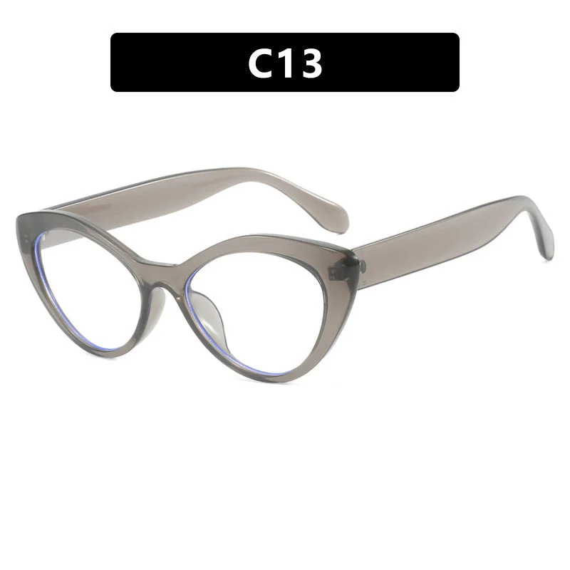 Damer kreative Cat-Eye briller Luvikno