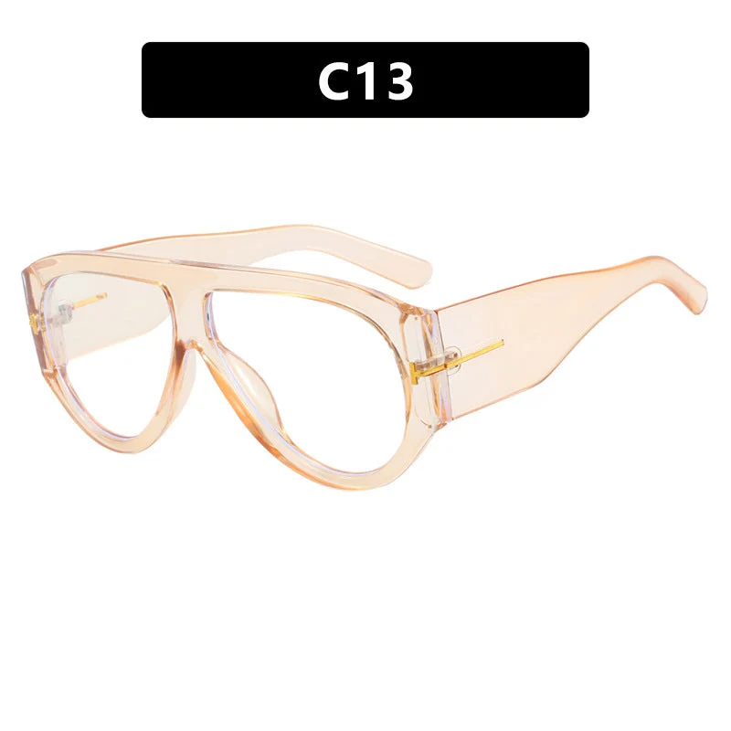 Dame Geometrisk Solbrille med moderne ramme og polariserte glass Luvikno