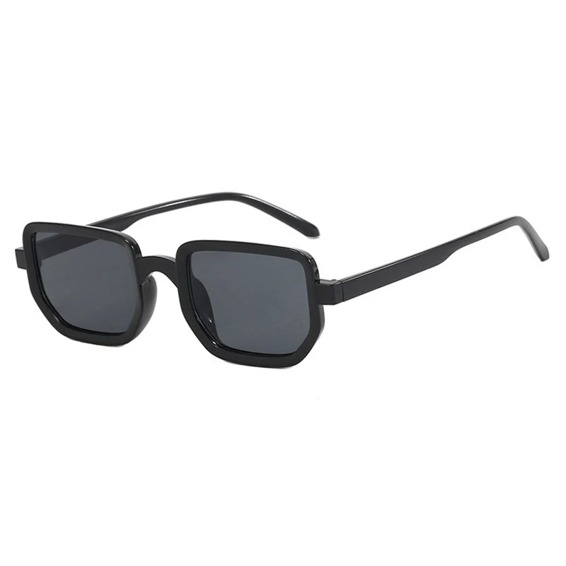 Dame geometrisk solbrille med moderne ramme og beskyttende glass Luvikno