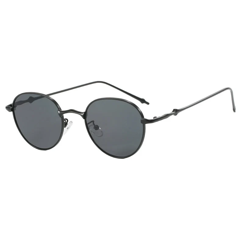 Dame elegant solbrille i moderne oval design Luvikno