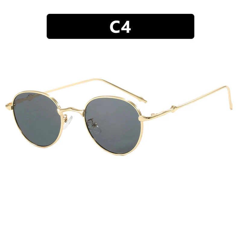 Dame elegant solbrille i moderne oval design Luvikno