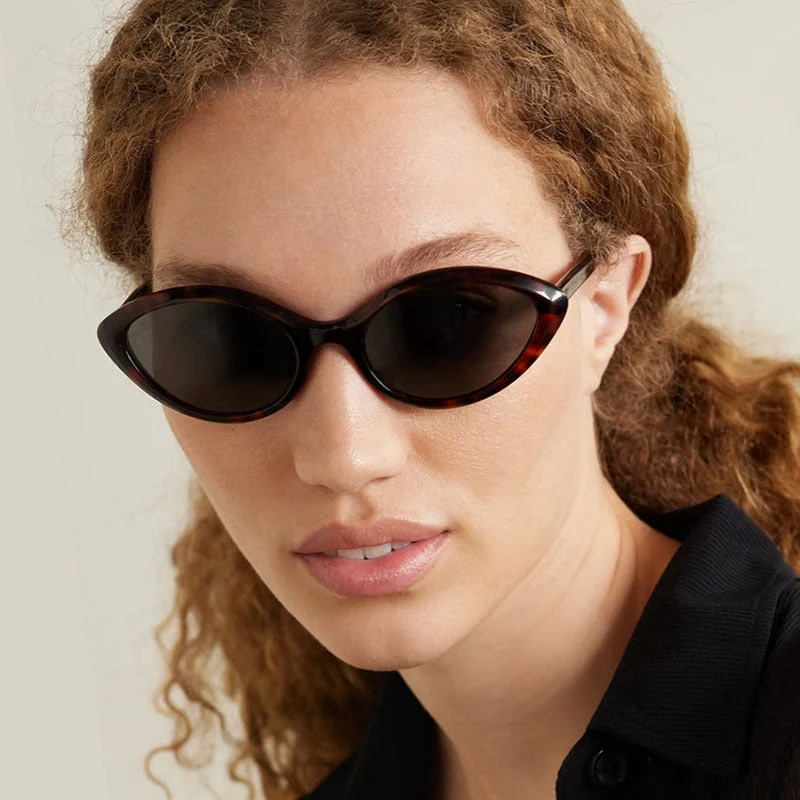 Dame Cat-Eye solbriller med stilig design og beskyttende UV-filter Luvikno