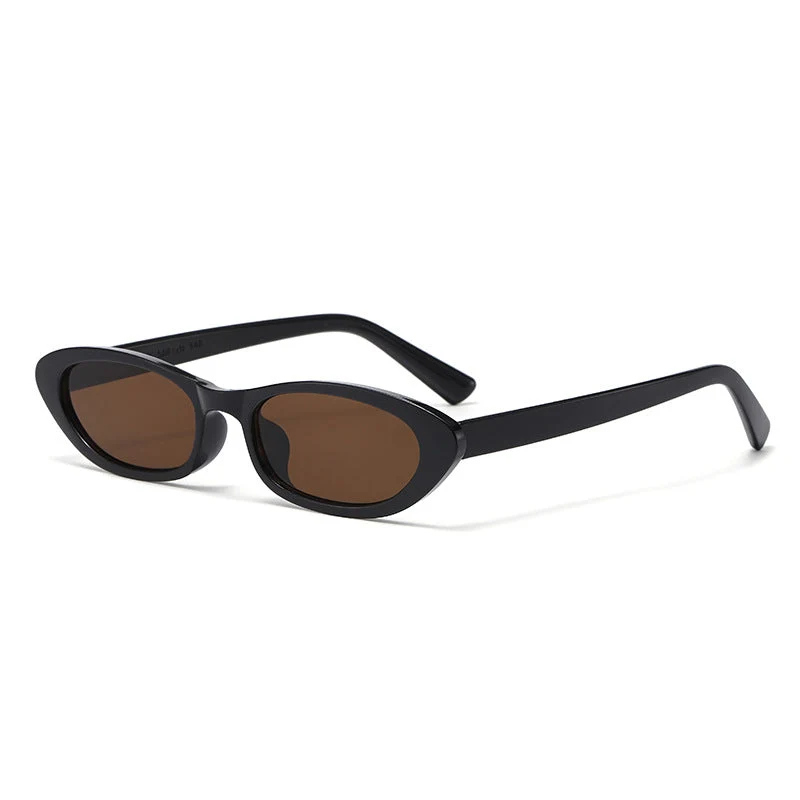 Dame Cat-Eye solbrille med beskyttende UV-filter og elegant rammestruktur Luvikno
