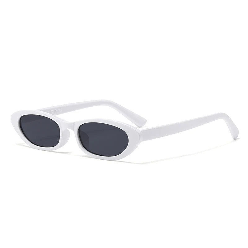 Dame Cat-Eye solbrille med beskyttende UV-filter og elegant rammestruktur Luvikno