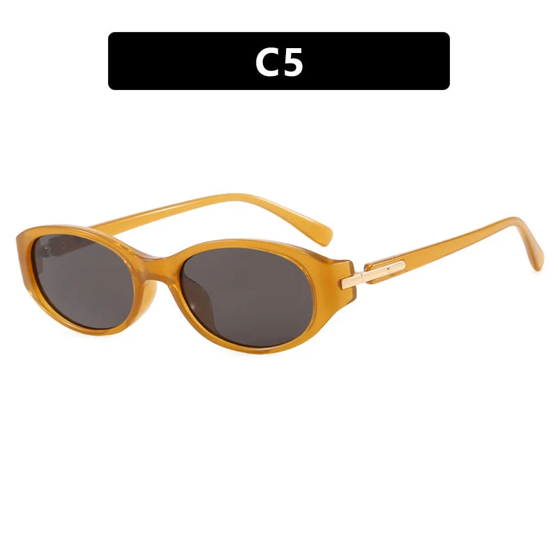 Damen cat-eye solbrille med robust ramme og polariserte linser Luvikno