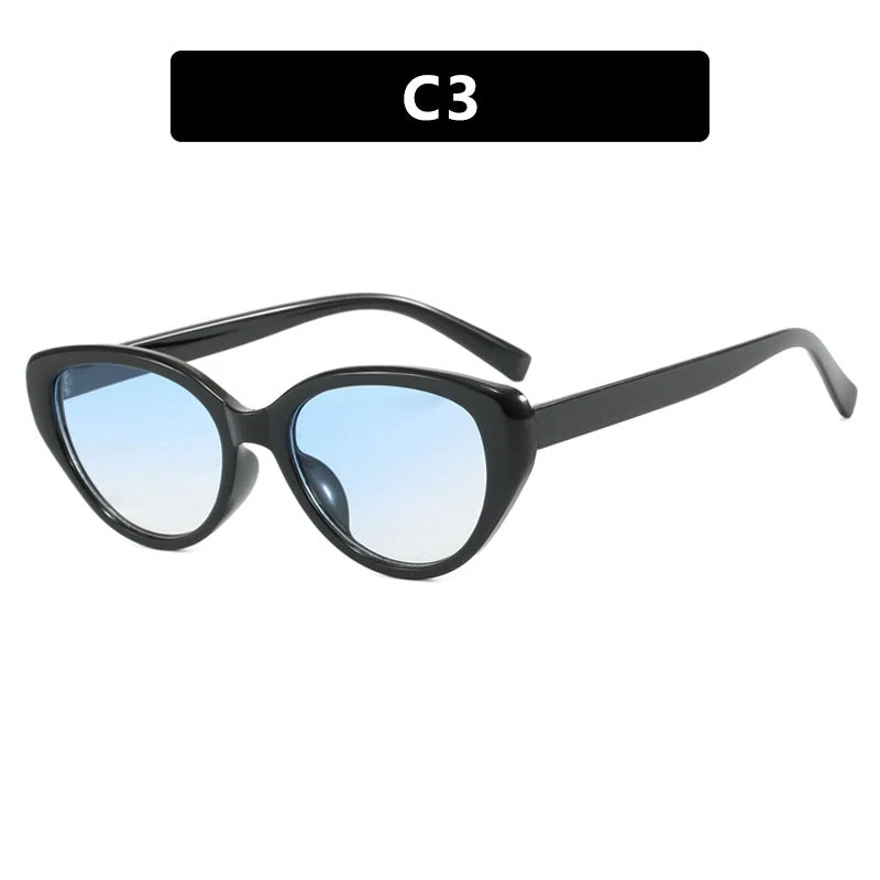 Dame Cat-Eye solbriller med moderne design og UV-beskyttelse Luvikno