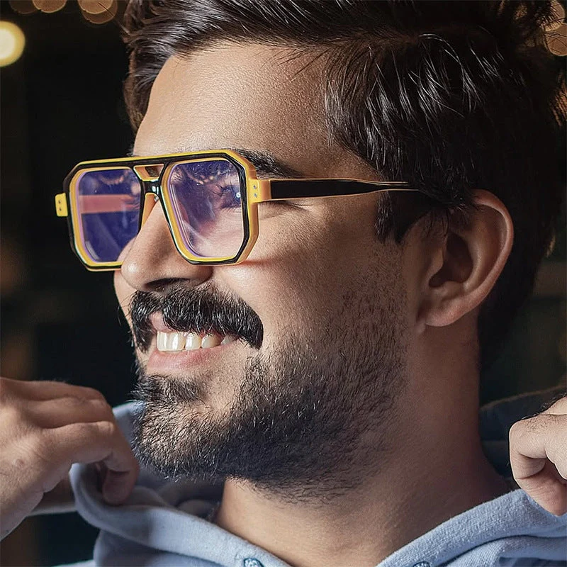 Dame geometrisk Premium-brille Luvikno