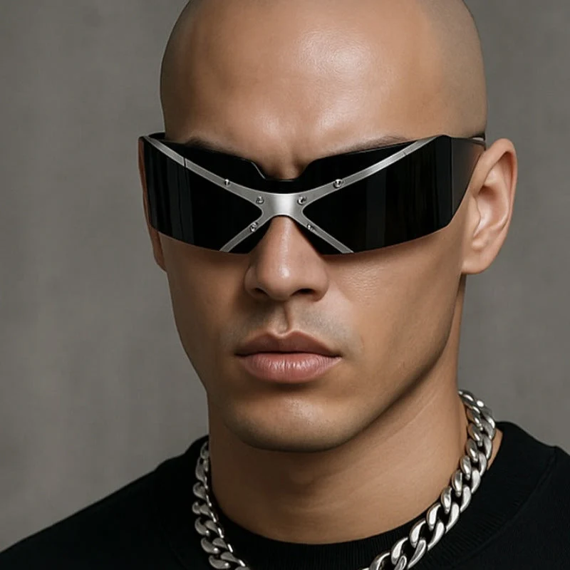 Dame futuristisk sportssolbrille Luvikno
