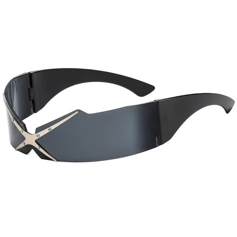 Dame futuristisk sportssolbrille Luvikno