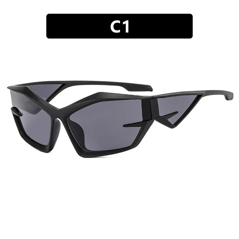Damer futuristisk Sport-solbrille Luvikno