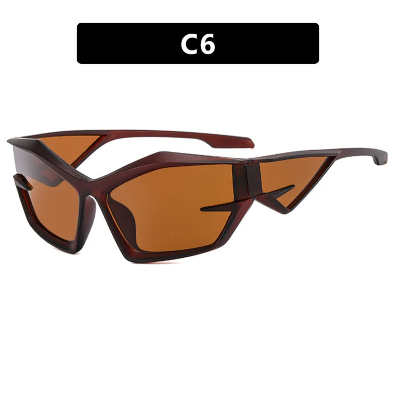Damer futuristisk Sport-solbrille Luvikno