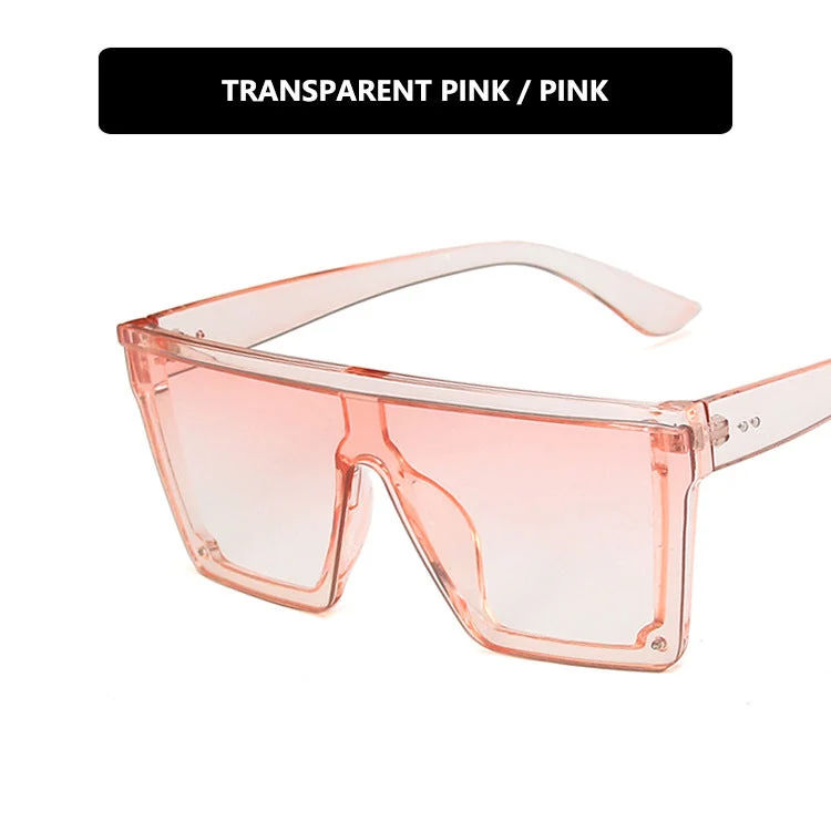 Damer futuristisk solbrille i beskyttende oversized-format Luvikno