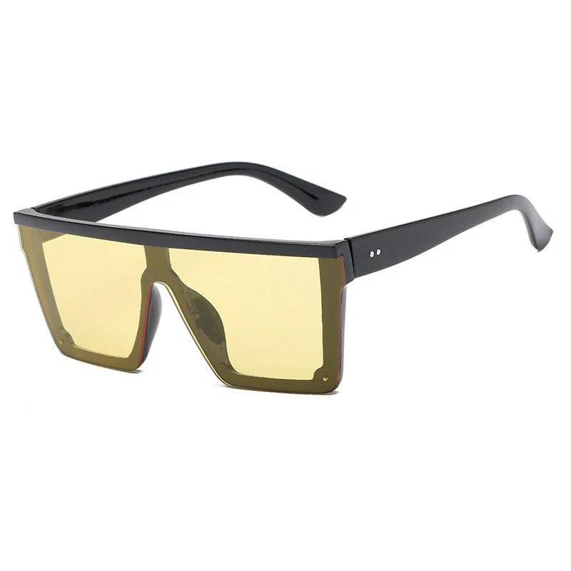 Damer futuristisk solbrille i beskyttende oversized-format Luvikno
