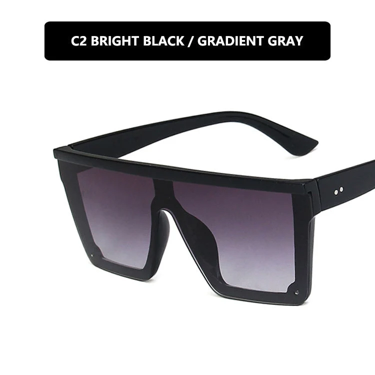 Damer futuristisk solbrille i beskyttende oversized-format Luvikno