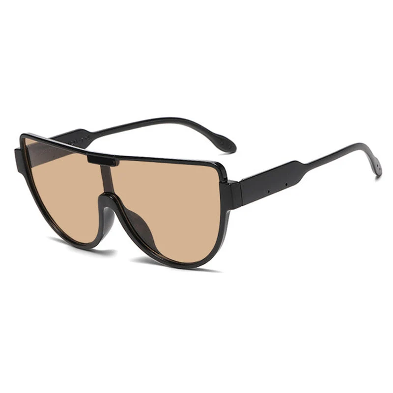 Damer futuristiske solbriller i sporty design Luvikno