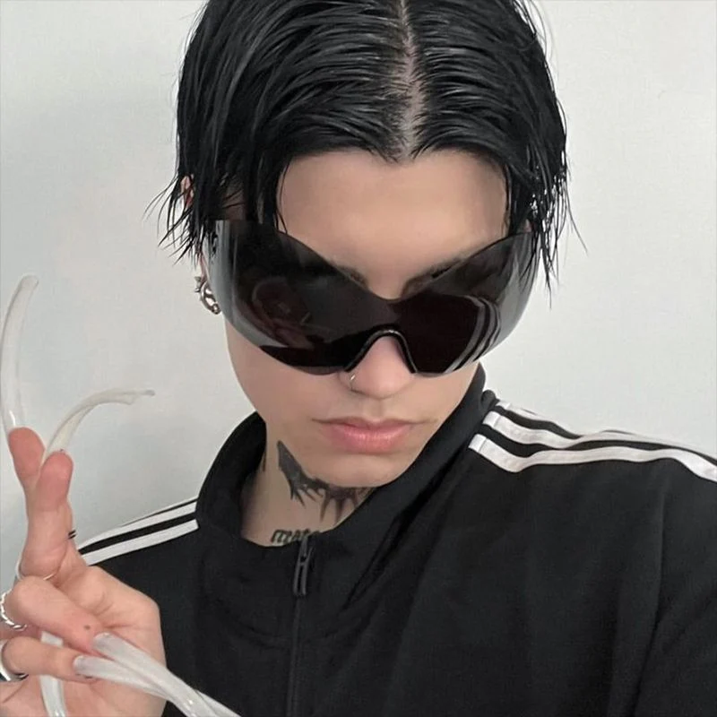 Dame futuristisk solbrille Luvikno
