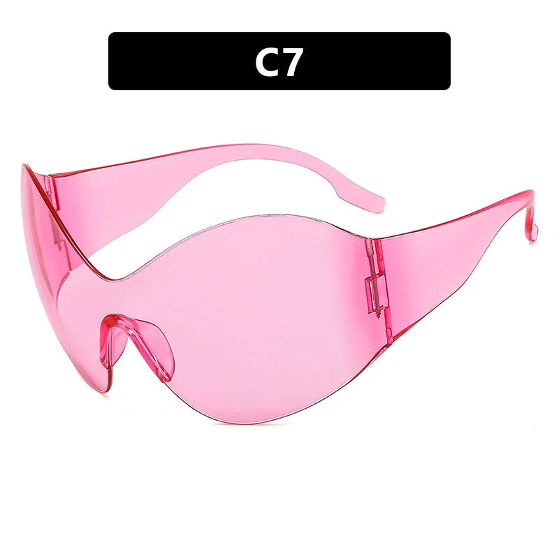 Dame futuristisk solbrille Luvikno