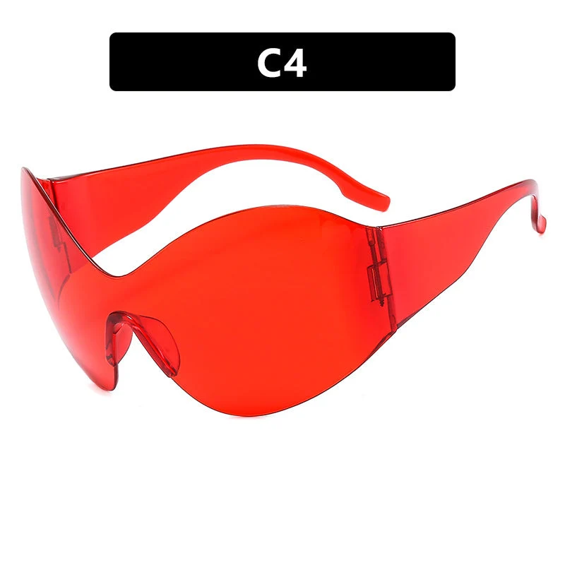 Dame futuristisk solbrille Luvikno