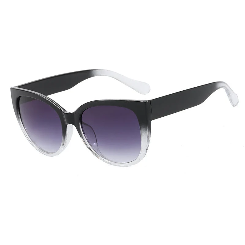 Dame ekstravagant solbrille med moderne Cat-Eye design Luvikno