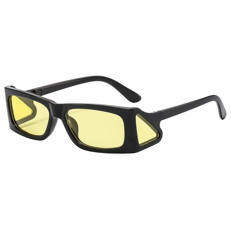 Damer ekstravagante solbrille i geometrisk design Luvikno